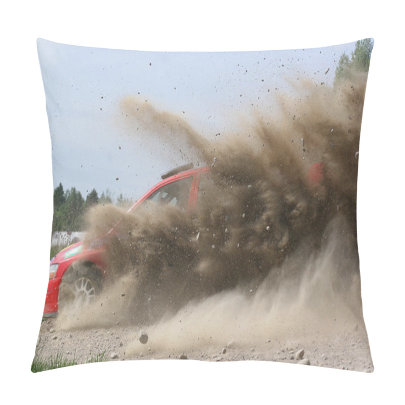 Personality  Rally Car Pillow Covers