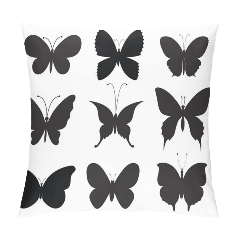 Personality  Set Of Butterflies Pillow Covers