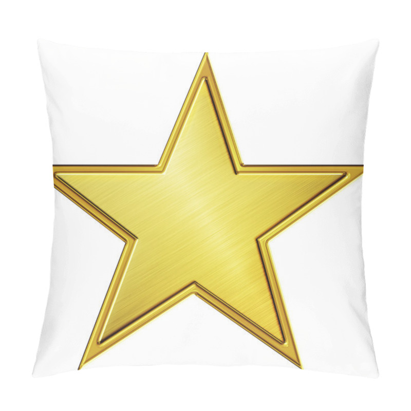 Personality  Gold Star Pillow Covers