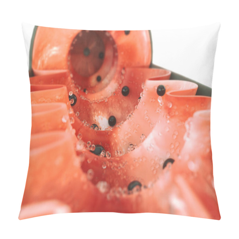 Personality  Mitochondria On White Background - 3D Rendering Pillow Covers