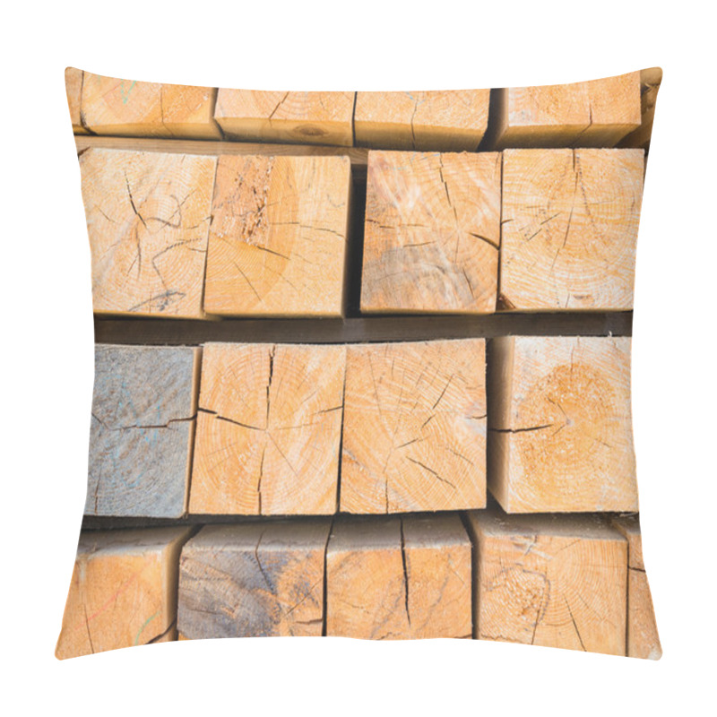 Personality  Stack Wood Pillow Covers