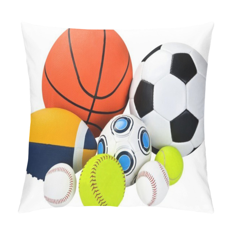 Personality  Sport Balls, Isolated  Pillow Covers