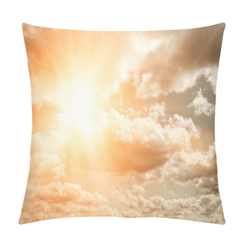 Personality  Sunny Sky View Pillow Covers