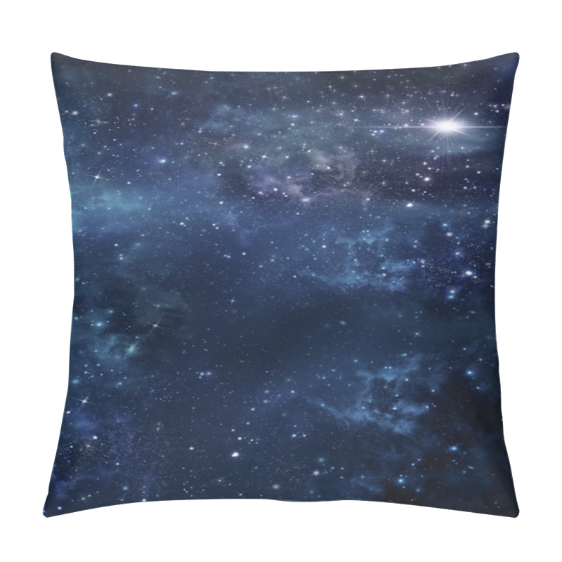 Personality  Starry Sky In The Open Space Pillow Covers