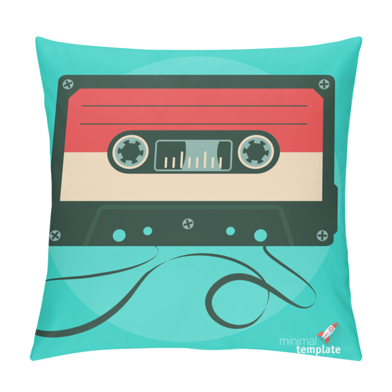 Personality  Retro Cassette Tape   Pillow Covers