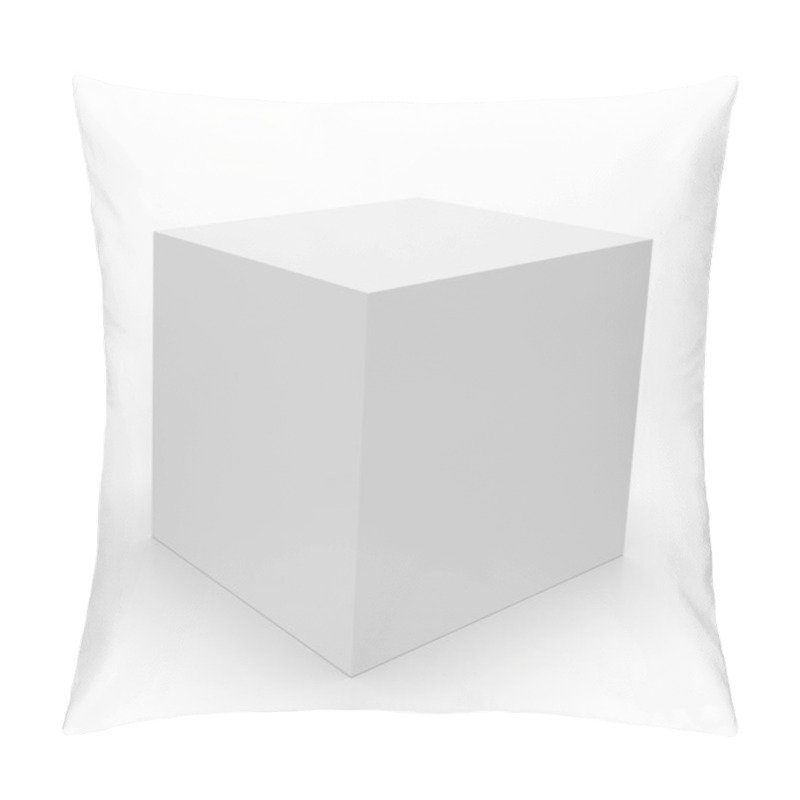 Personality  Box On White Background Pillow Covers