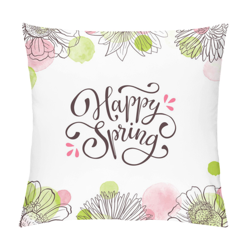 Personality  Spring Time Greeting Card Pillow Covers