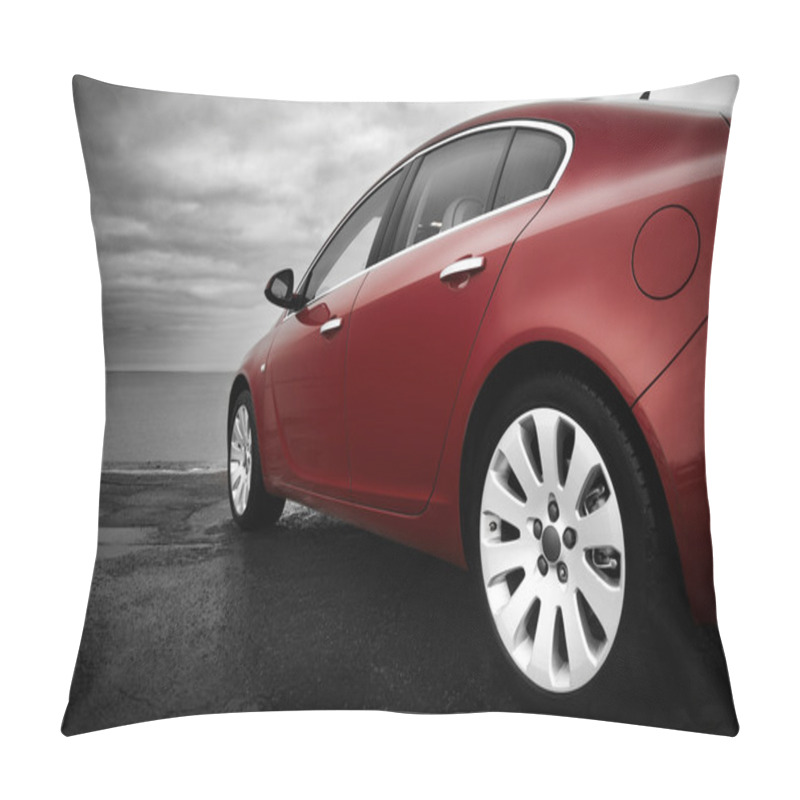 Personality  Luxury Cherry Red Car Pillow Covers