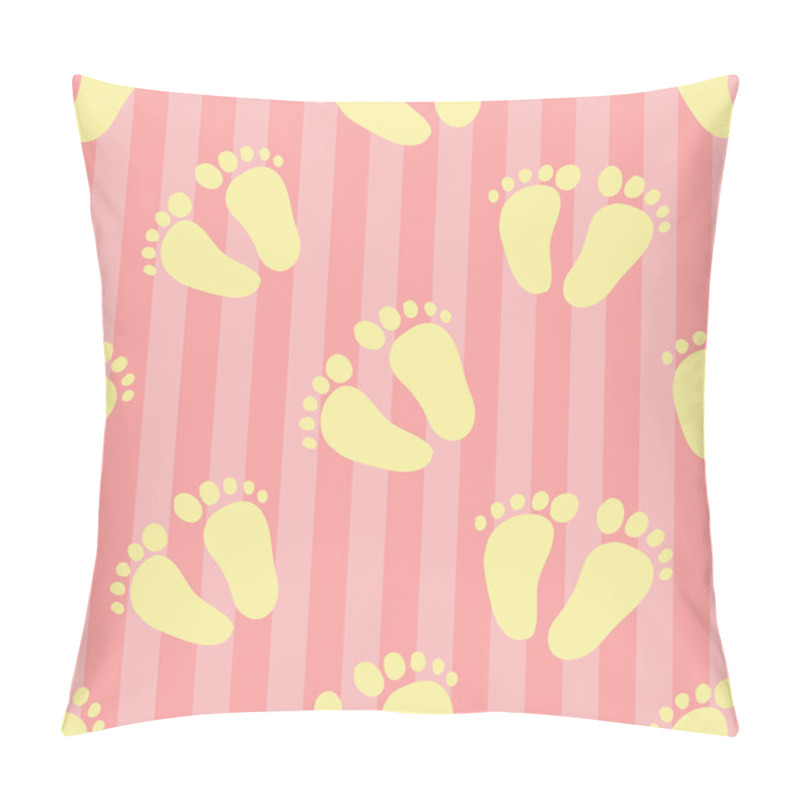 Personality  Announcement Newborn Baby Girl Card  Pillow Covers