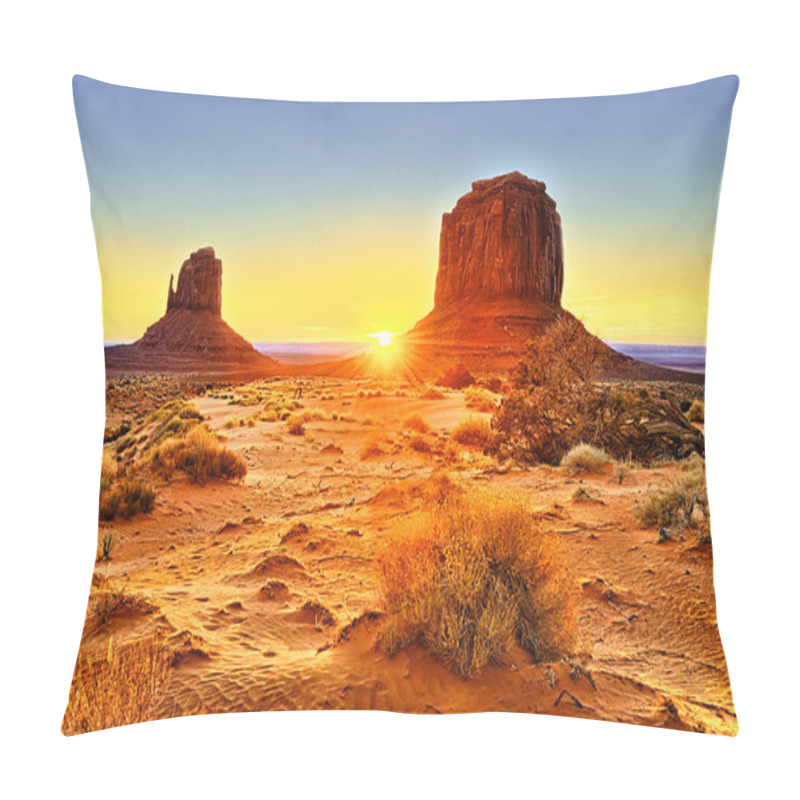 Personality  The Monument Valley Tribal Park Pillow Covers