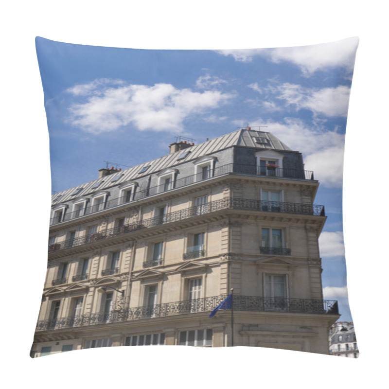 Personality  Ancient Stone Building In Paris, France Pillow Covers