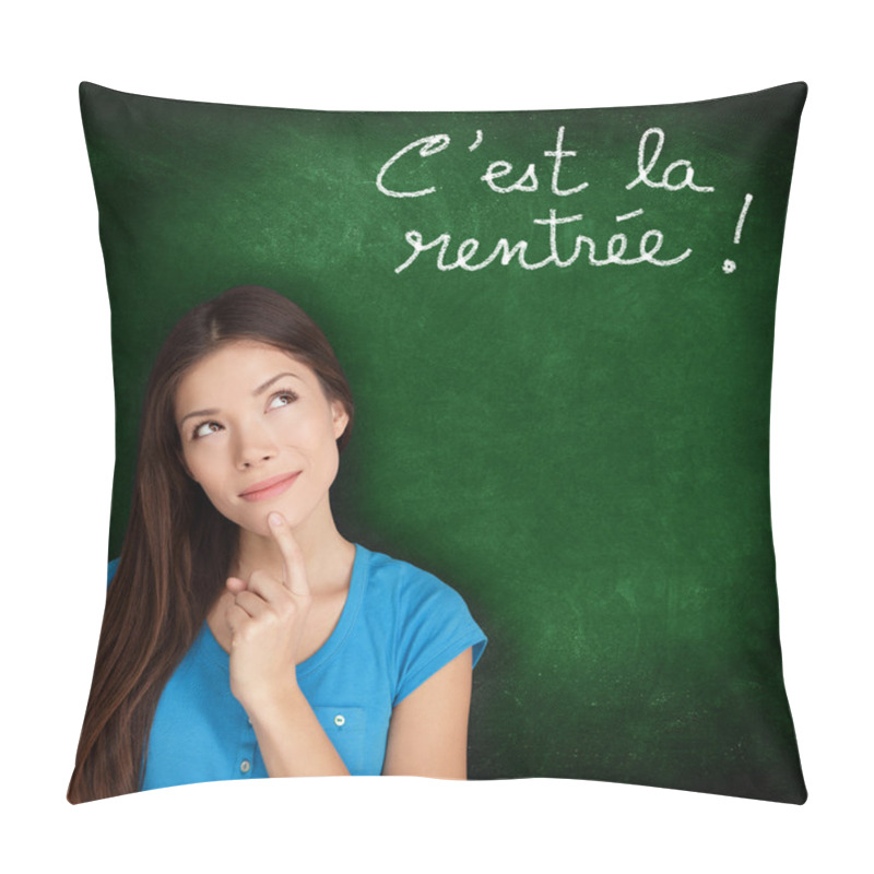 Personality  Cest La Rentree Scolaire - French Back To School Pillow Covers