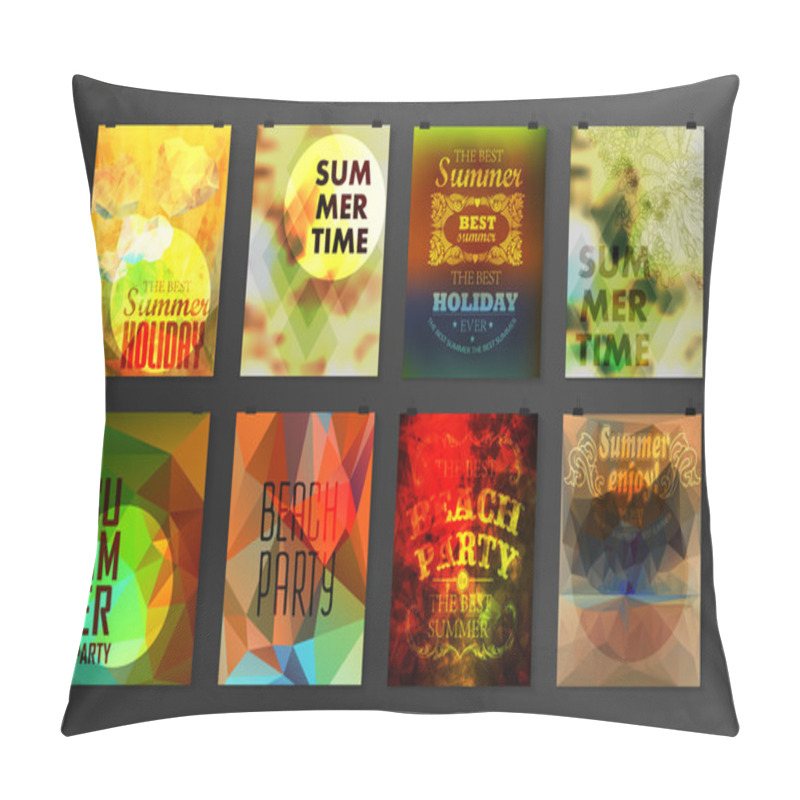 Personality  Typographical Poster, Retro Design Pillow Covers