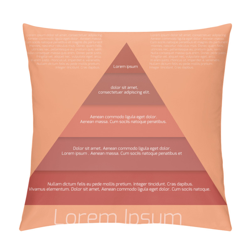 Personality  Template Pyramid Needs Pillow Covers