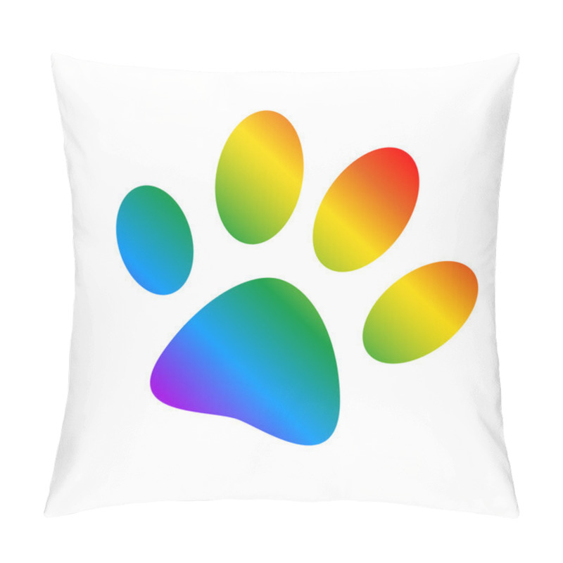 Personality  Animals Footprint Pillow Covers