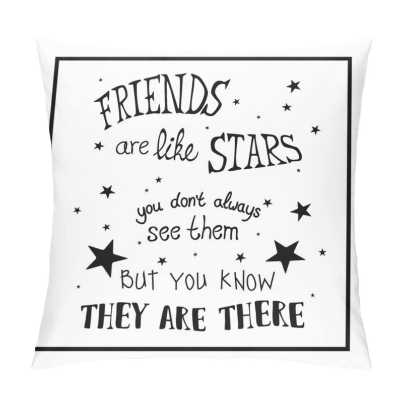 Personality  Friends Inspirational Quote Pillow Covers