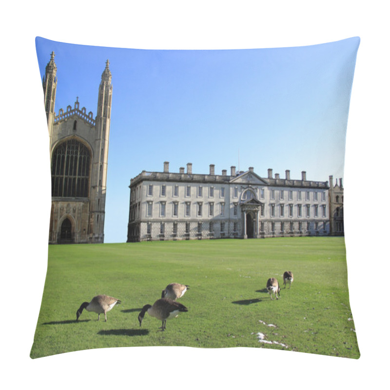 Personality  Kings College, Cambridge University Pillow Covers