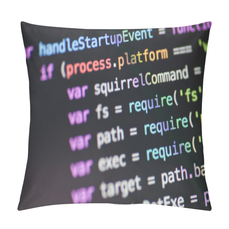 Personality  Javascript Node JS Code Pillow Covers