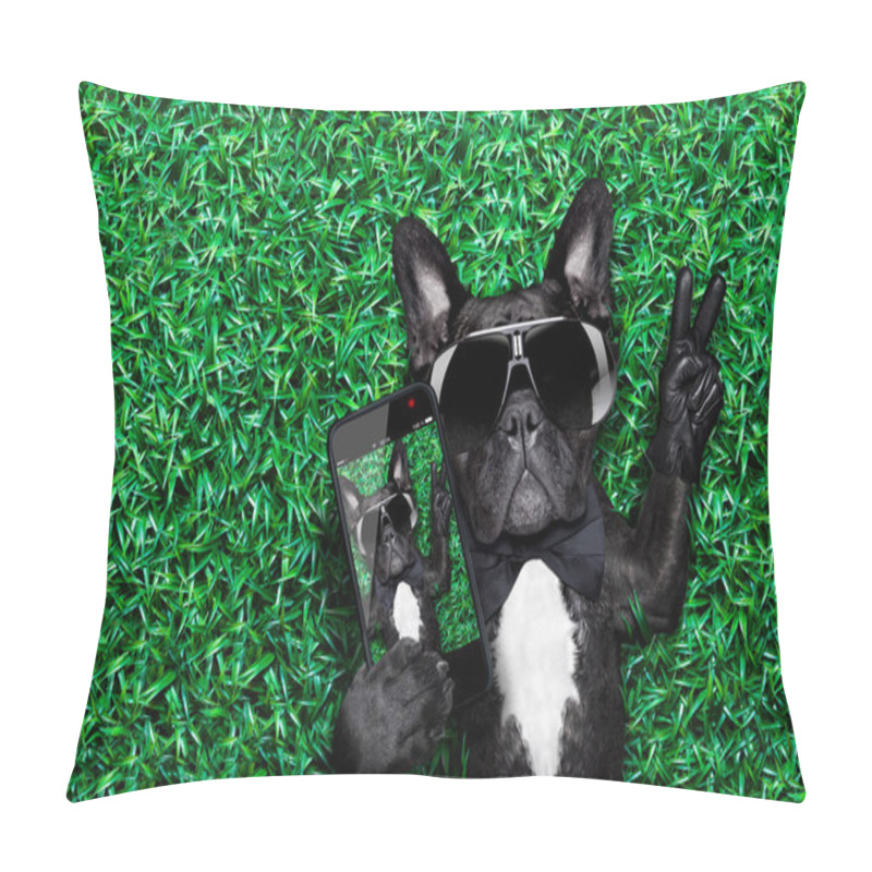 Personality  Dog Selfie Pillow Covers