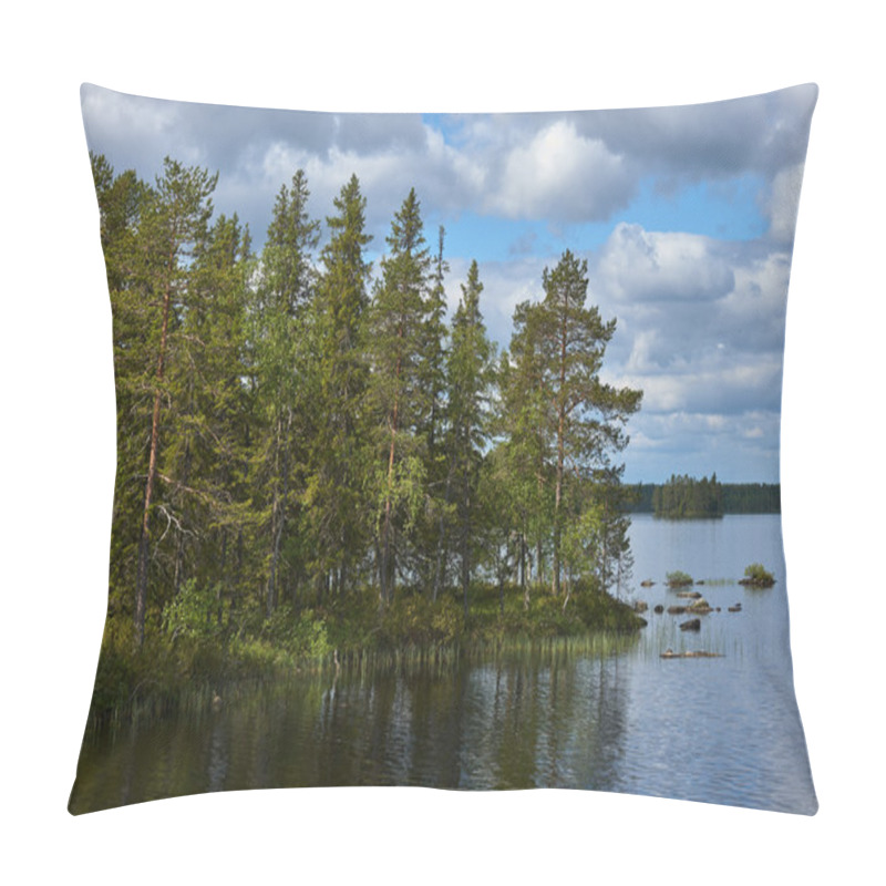 Personality  Landscape Of Finland Pillow Covers