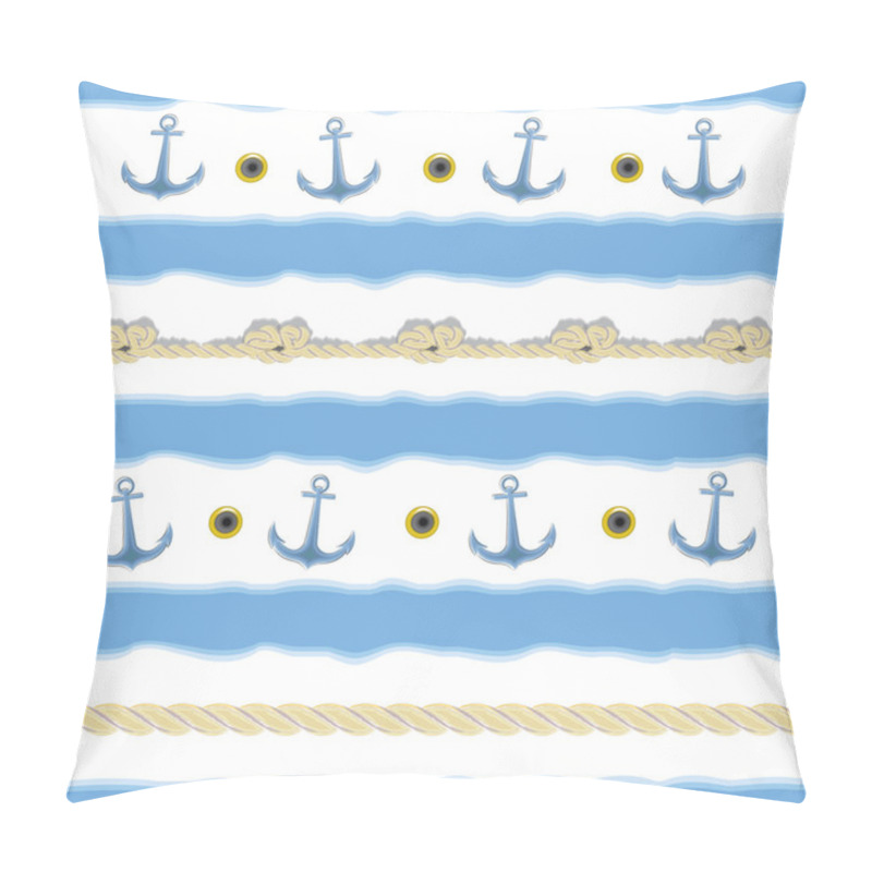 Personality  Sea, Travel Borders, Background Pillow Covers