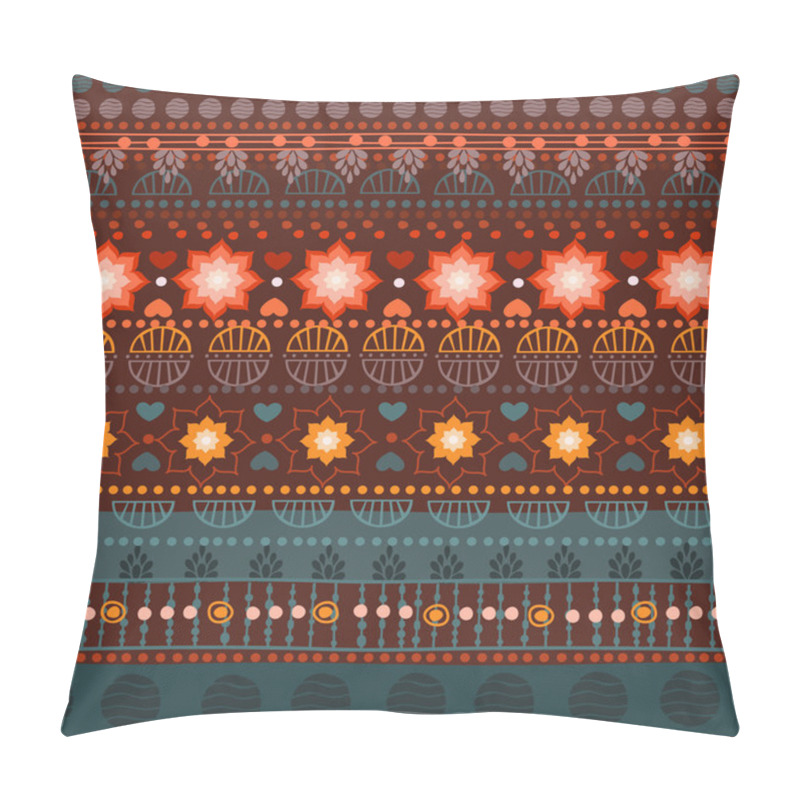 Personality  Tribal Seamless Pattern. Pillow Covers