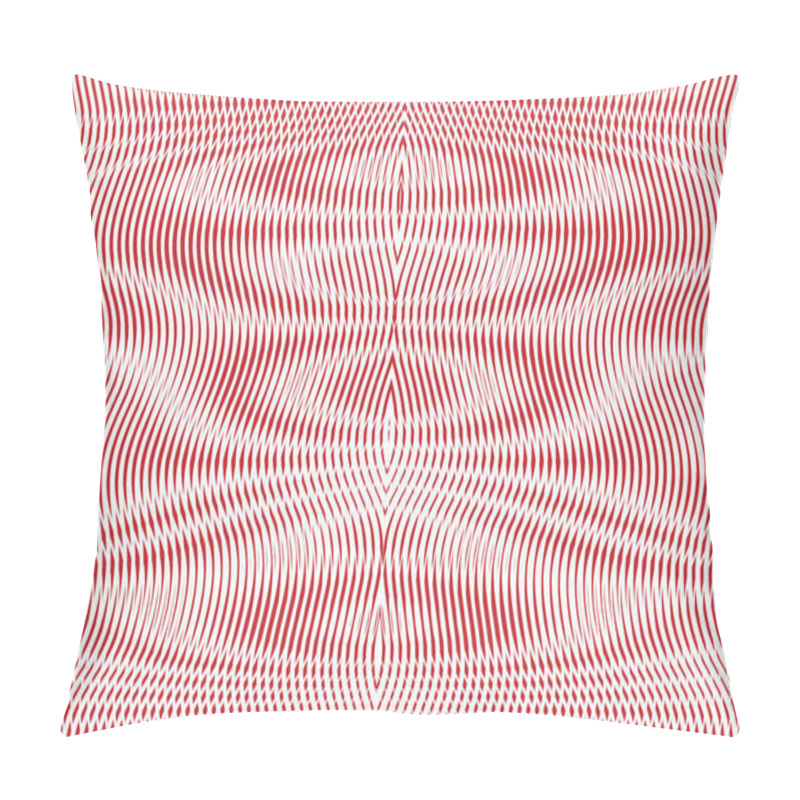 Personality  Light Monochroe Abstract Background With Moire Soft Transition Pillow Covers