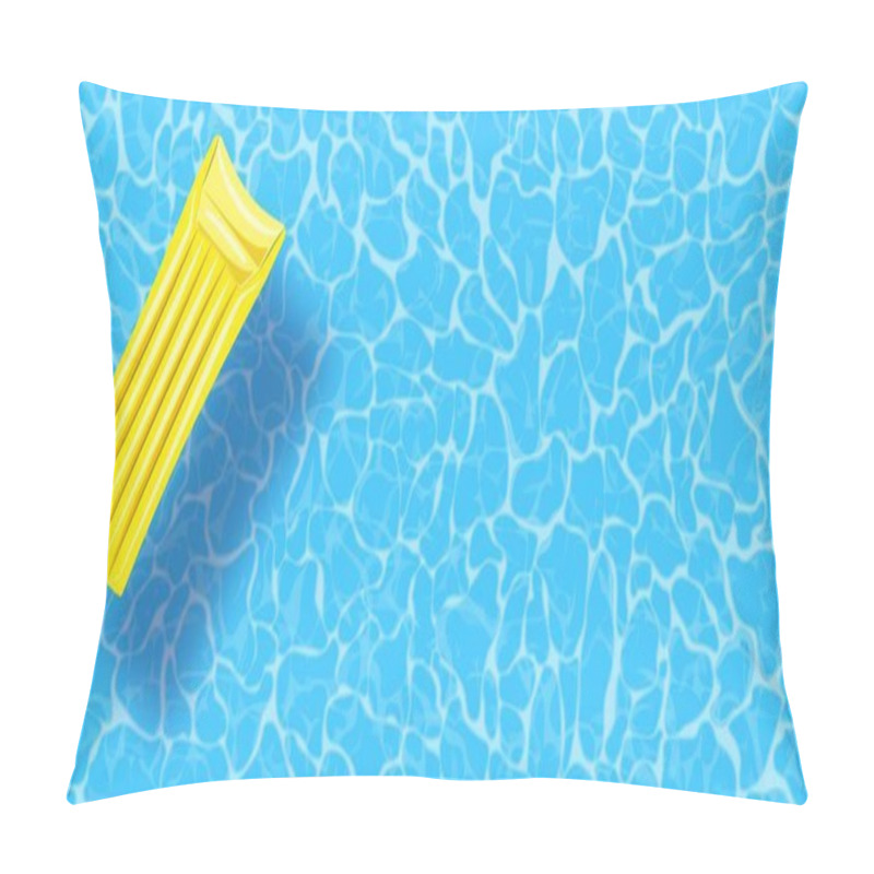 Personality  Rubber Raft Floating On Water Pillow Covers