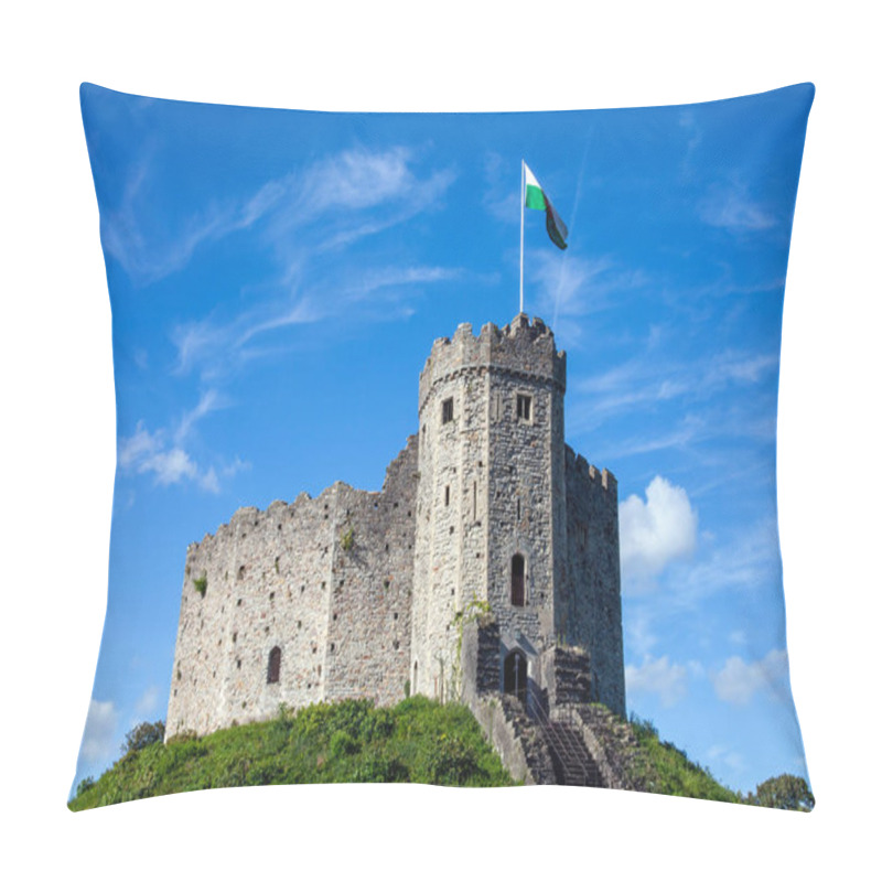 Personality  Cardiff Castle Wales UK In Castle Street Is A 12th Century Norman Fort Which Is A Popular Tourism Travel Destination Visitor Attraction Landmark Of The City Stock Photo Image Pillow Covers