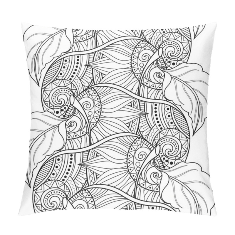 Personality  Seamless Monochrome Fruit Pattern Pillow Covers