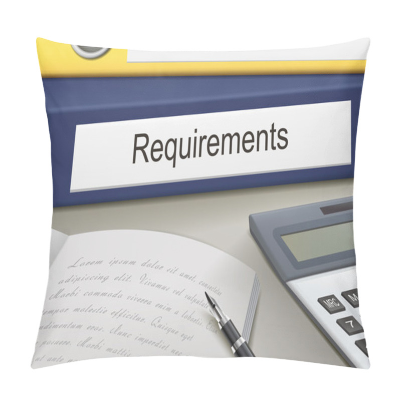 Personality  Requirements Binders Pillow Covers