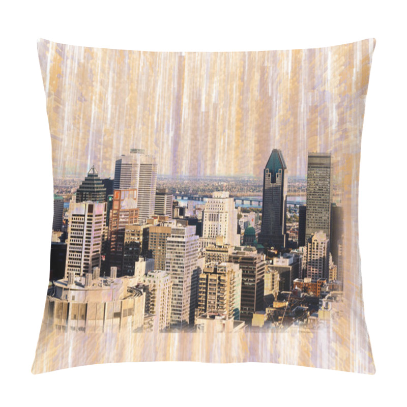 Personality  Montreal City Canada Pillow Covers