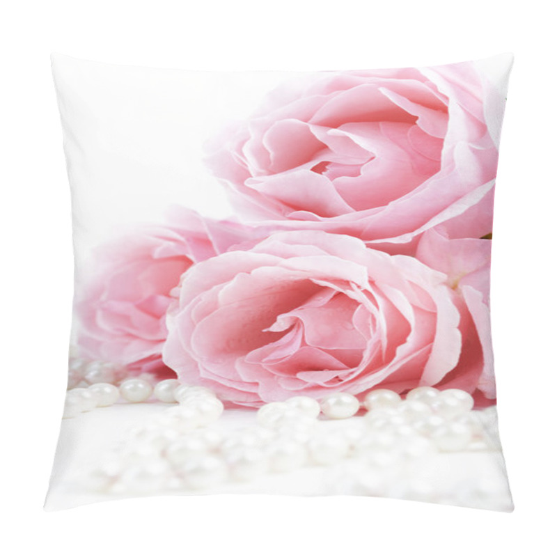 Personality  Roses And Pearls Pillow Covers