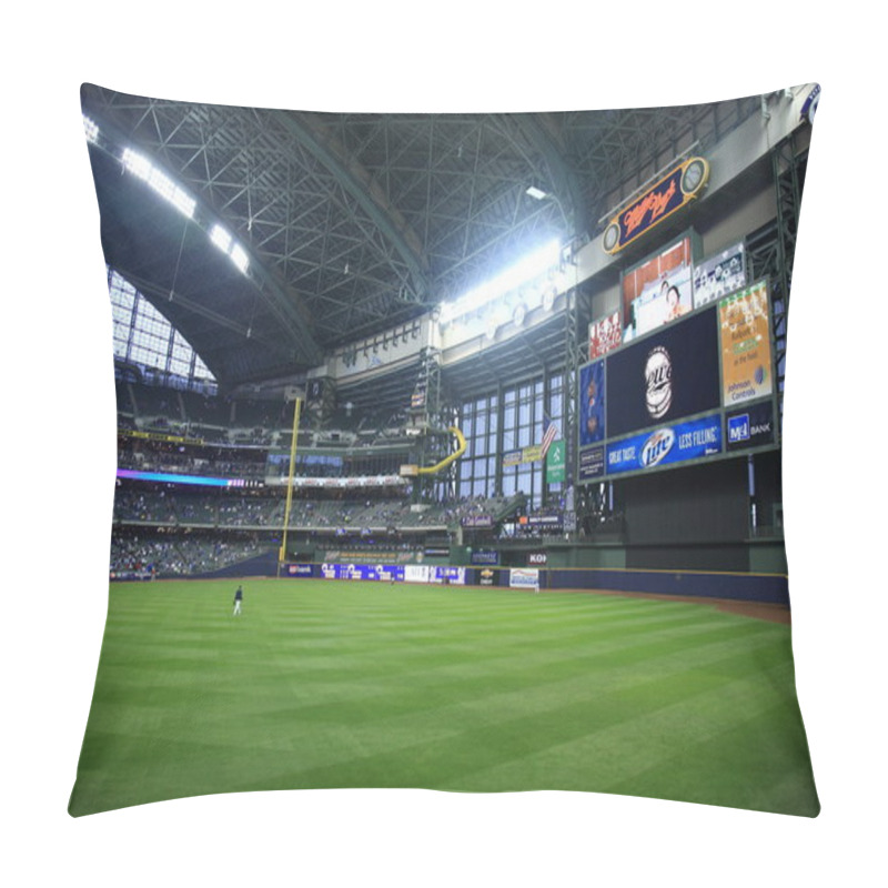 Personality  Miller Park - Milwaukee Brewers Pillow Covers