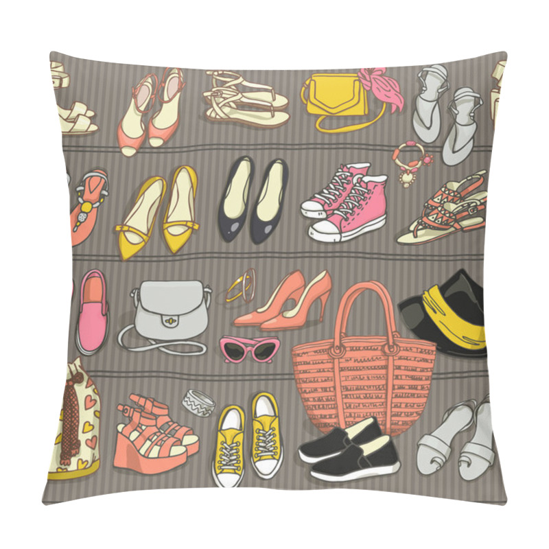 Personality  Female Fashion Accessories Set Pillow Covers