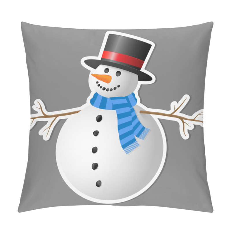 Personality  Snowman Pillow Covers