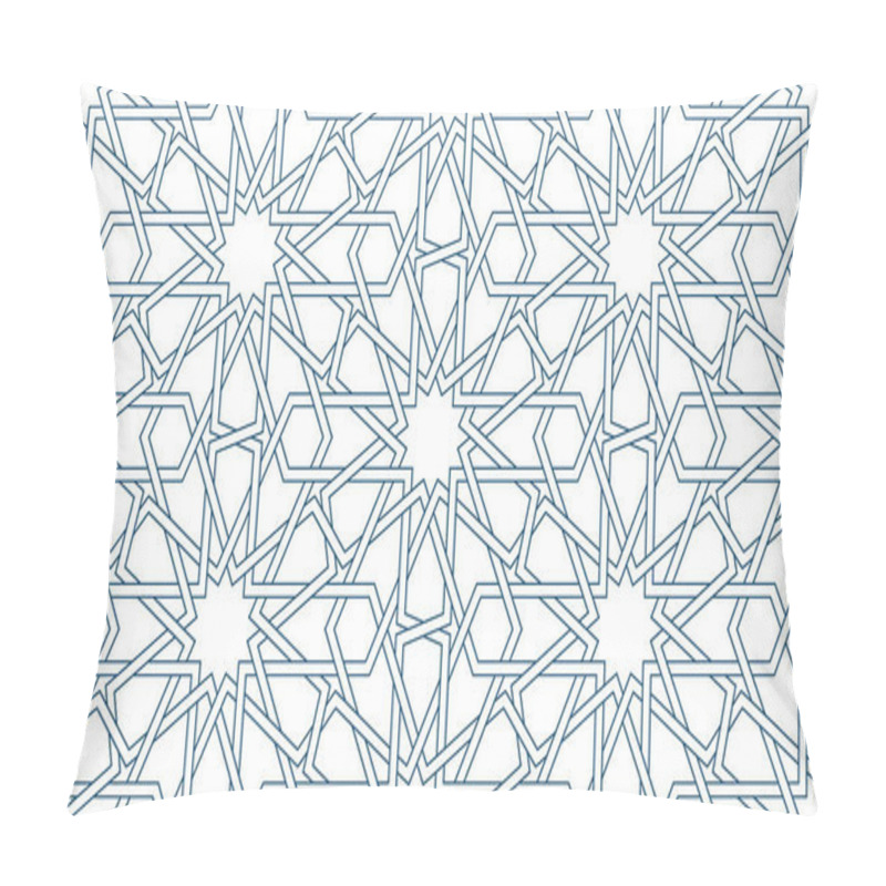 Personality  Persian Geometric Mosaic Pattern For Ramadan Card Pillow Covers