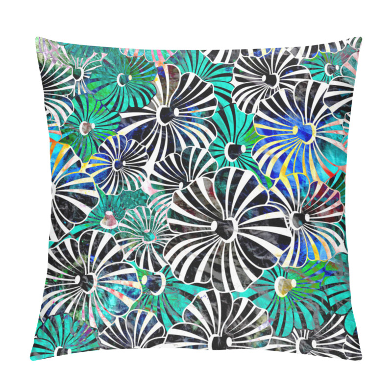 Personality  Floral Texture Pillow Covers