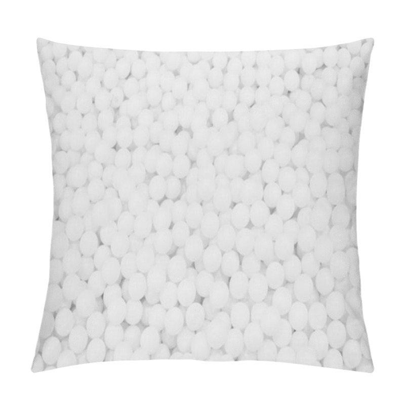 Personality  Many White Round Balls Texture Background Pillow Covers