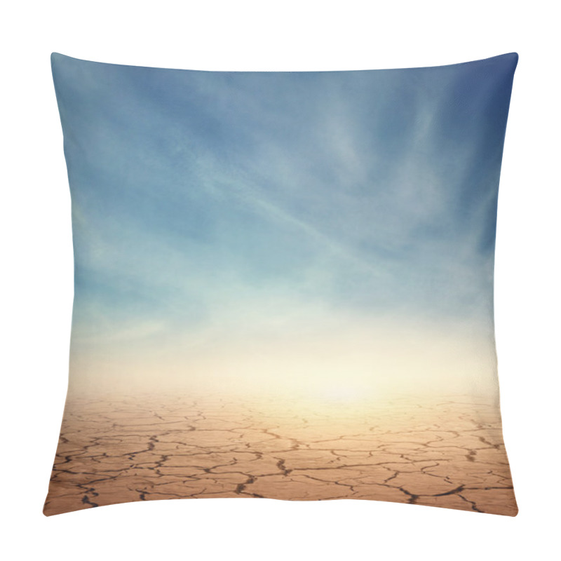 Personality  Desert Landscape Background Pillow Covers