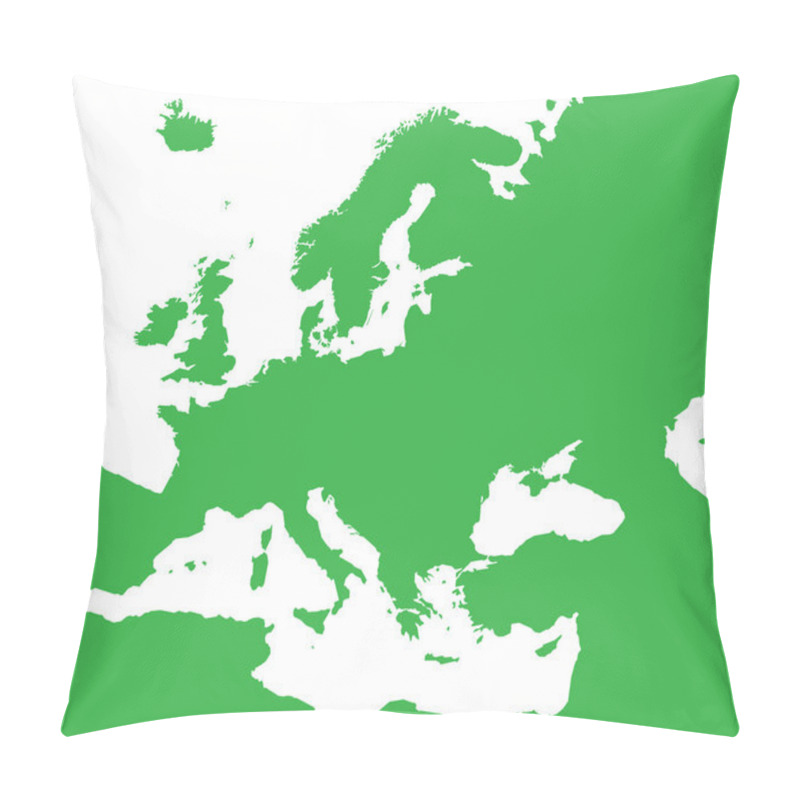 Personality  Europe Silhouette Pillow Covers