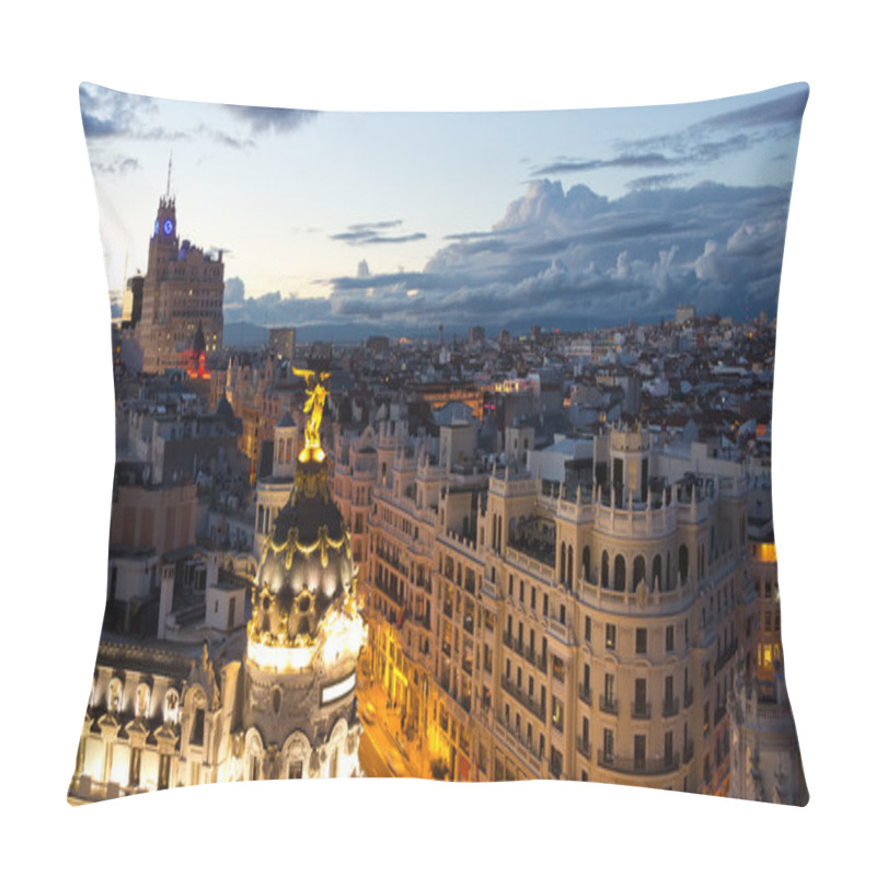 Personality  Madrid - Spain Pillow Covers