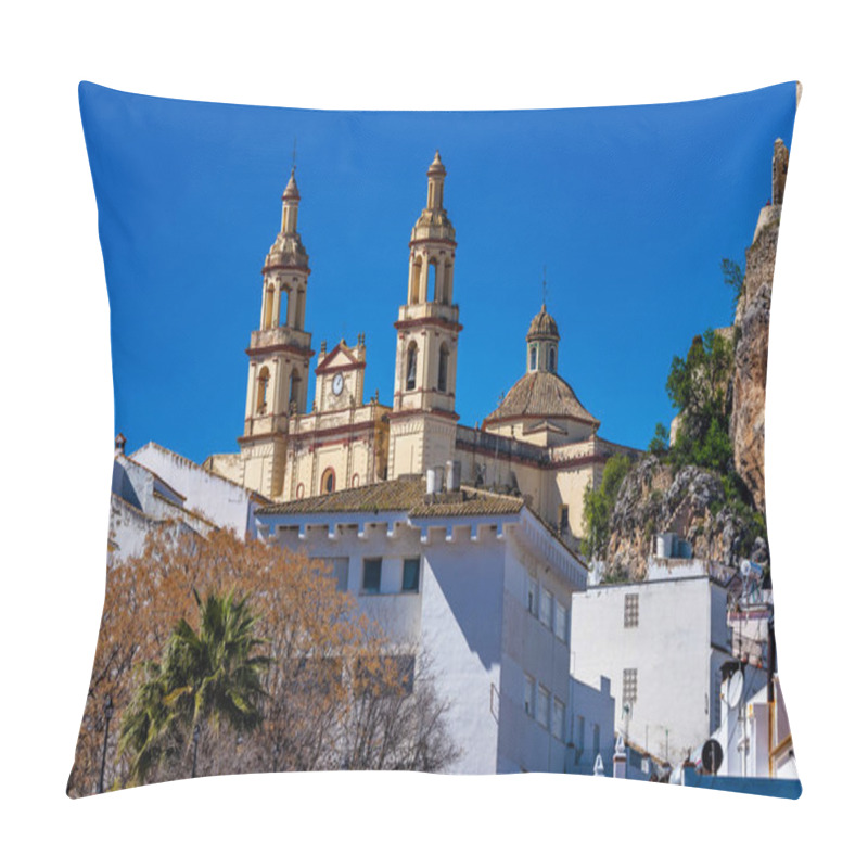 Personality  Olvera White Village In Cadiz Province, Andalusia, Spain Pillow Covers