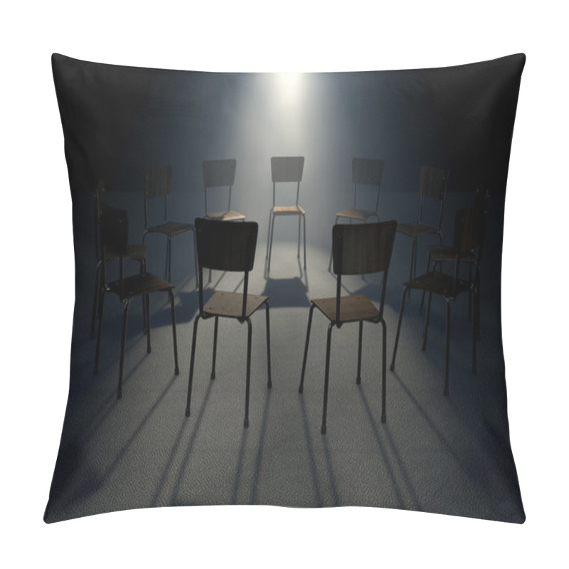 Personality  Group Therapy Chairs Pillow Covers