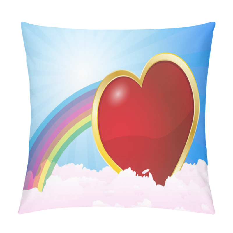 Personality  Heart Clouds Pillow Covers