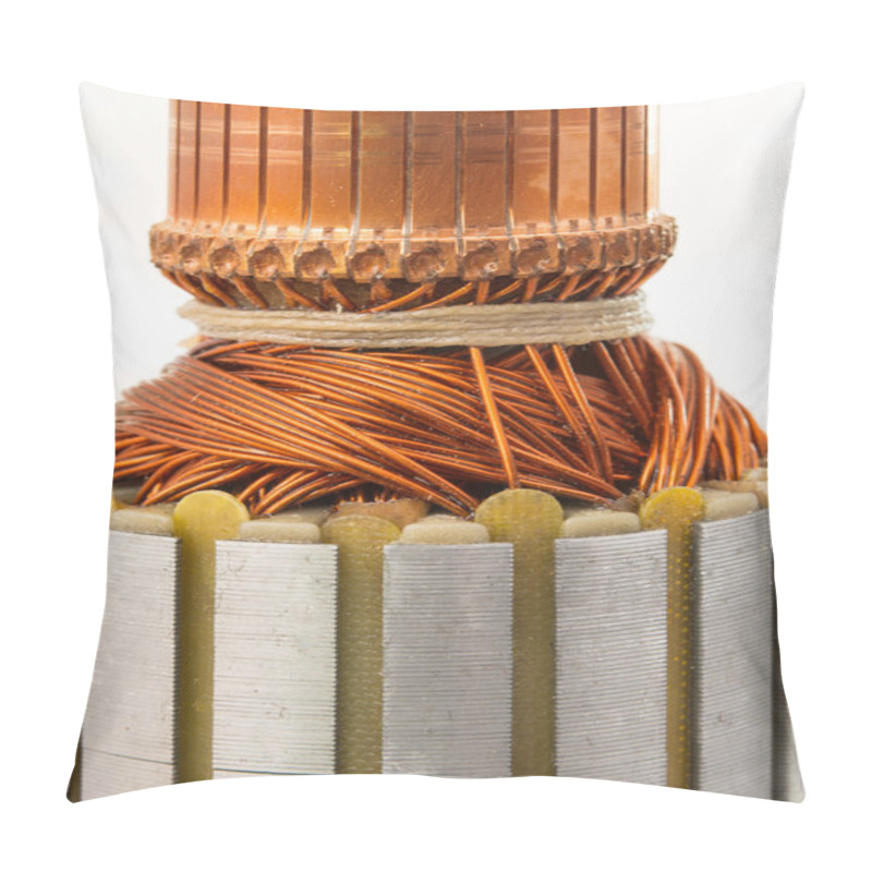 Personality  Electric Motor Rotor Isolated Pillow Covers