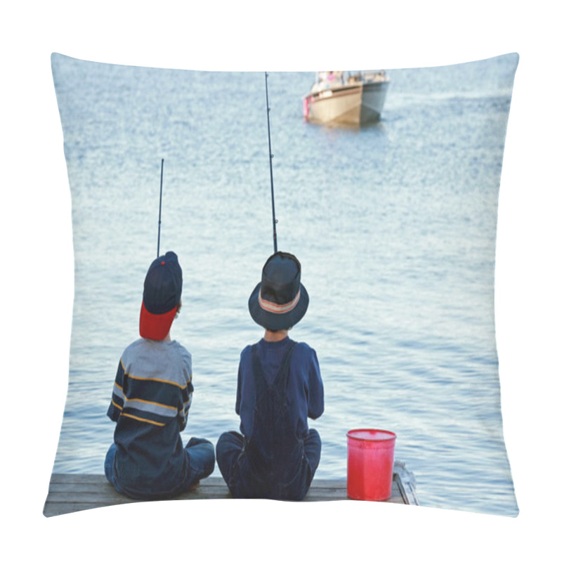 Personality  Boys Fishing Pillow Covers