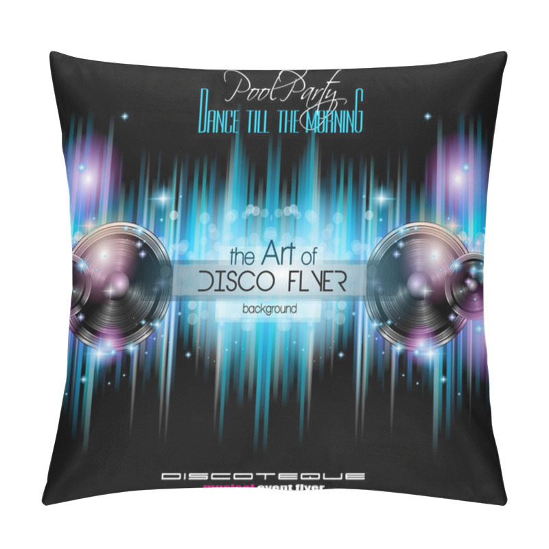 Personality  Club Disco Flyer Set Pillow Covers