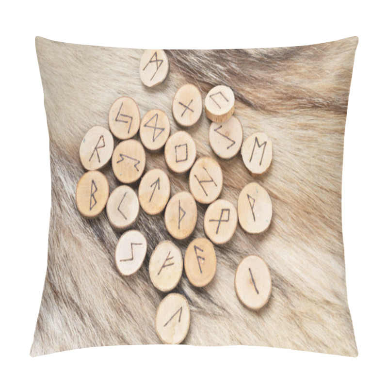 Personality  Handmade Runes For Fortunetelling Pillow Covers