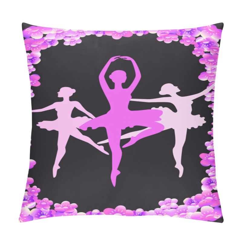 Personality  Pink Ballerina Pillow Covers